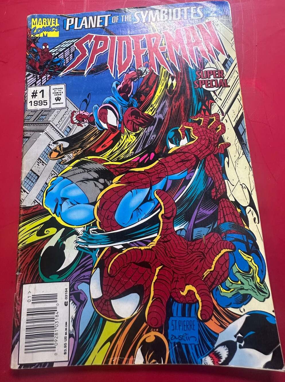 Spider-Man Super Special #1 (1995) Planet of the Symbiotes Part 2 of 5 Scarlet S